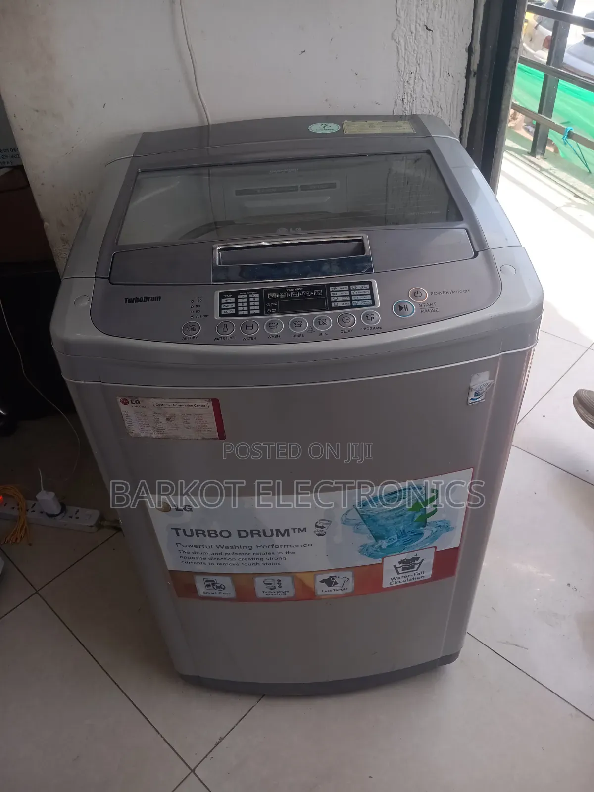 Lg Top Automatic Washing Mashine 12kg Used 2 Wer Yesera