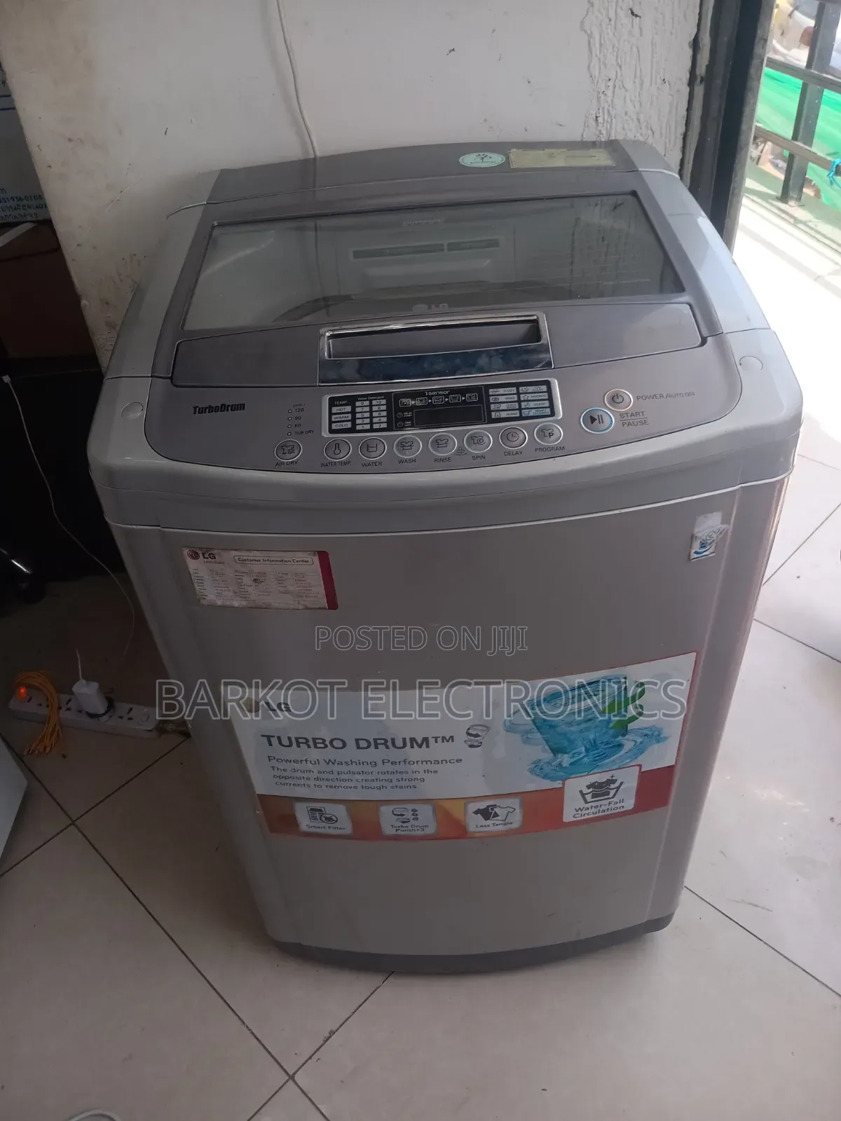 Lg Top Automatic Washing Mashine 12kg Used 2 Wer Yesera