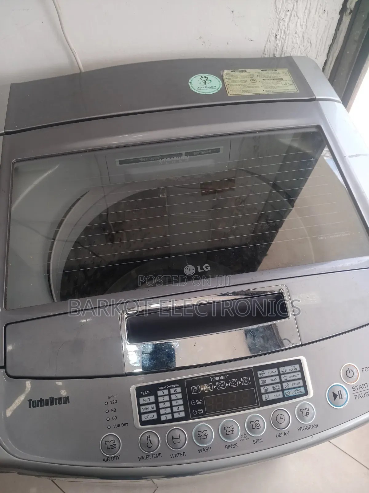 Lg Top Automatic Washing Mashine 12kg Used 2 Wer Yesera