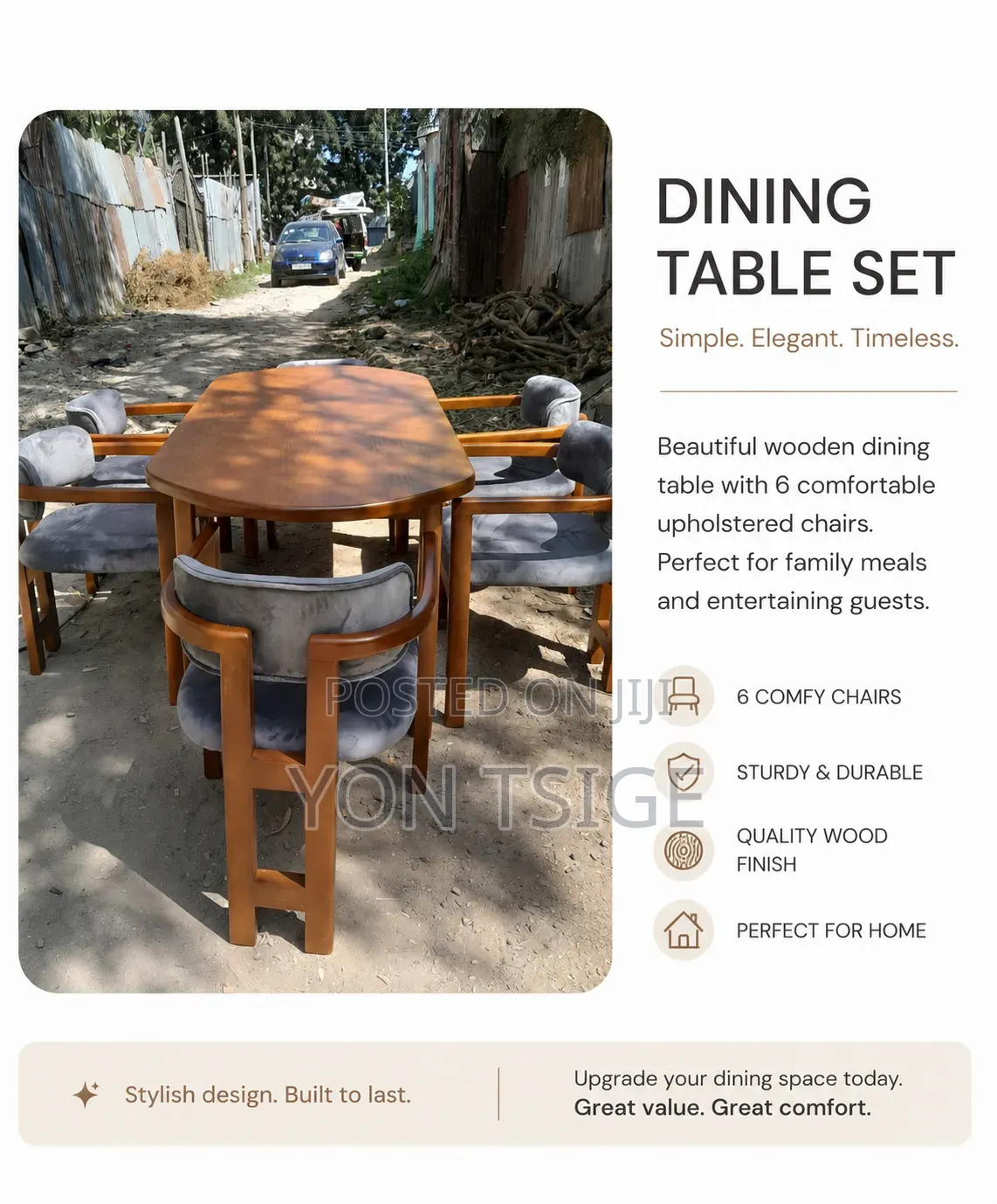 አሁንም ምቾት የሌለው የመመገቢያ ጠረጴዛ (Dining Table) እየተጠቀሙ ነው? ዛሬውኑ ያሻሽሉ!