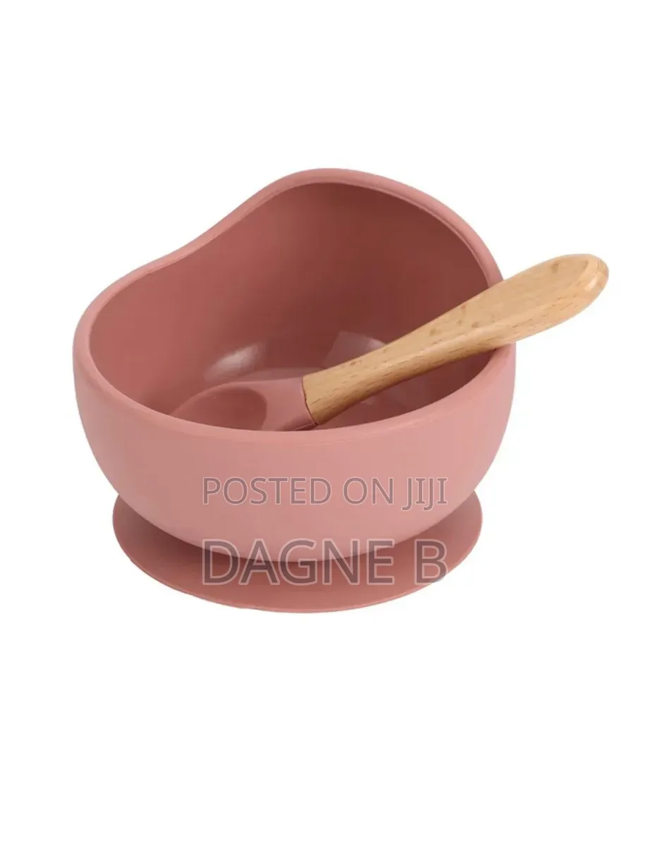 Silicone Baby Toddler Feeding Set 6 PCS የሲሊኮን የህፃናት መመገቢያ