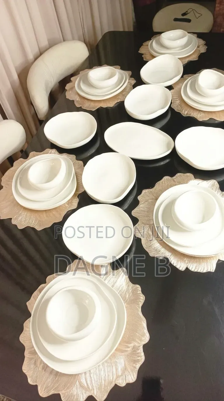 Elegant Design 27pcs Dinner Set 27 የመመገቢያ ሴት