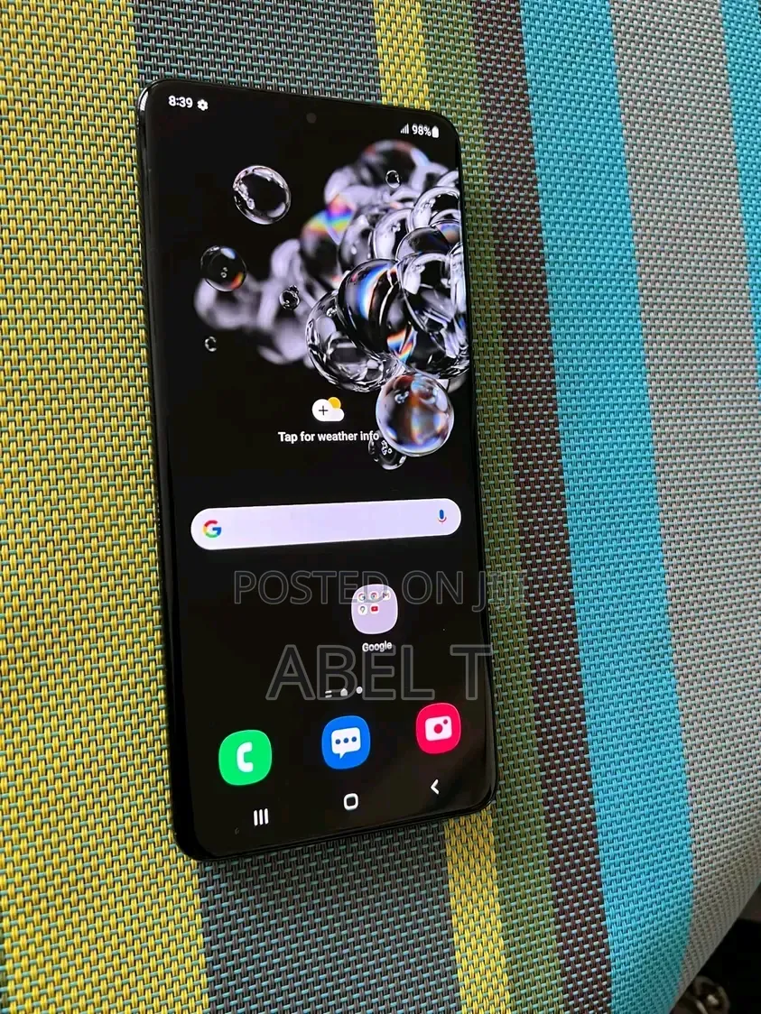 New Samsung Galaxy S20 Ultra 5G 256 GB Black