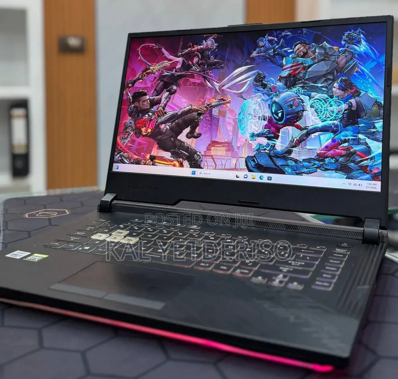 New Laptop Asus ROG Strix G15 16GB Intel Core i7 SSD 512GB