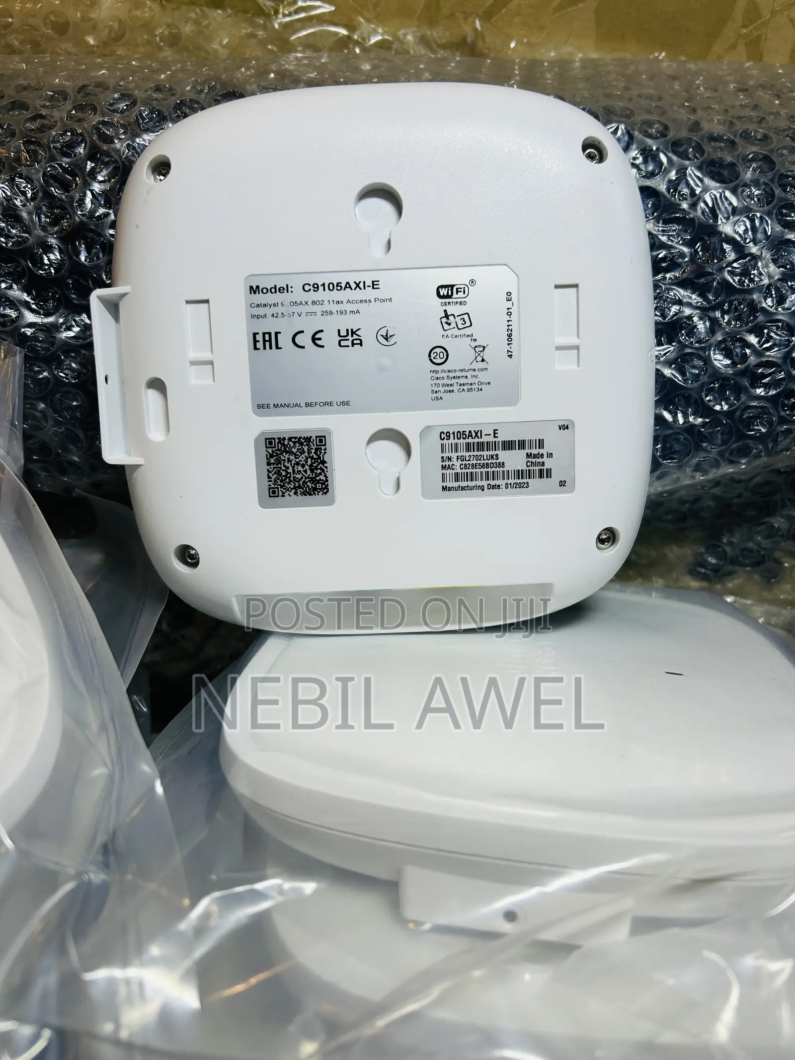 Cisco Catalyst C9105axi- Wi-Fi 6 Wireless Wi-Fi 6 Access Point