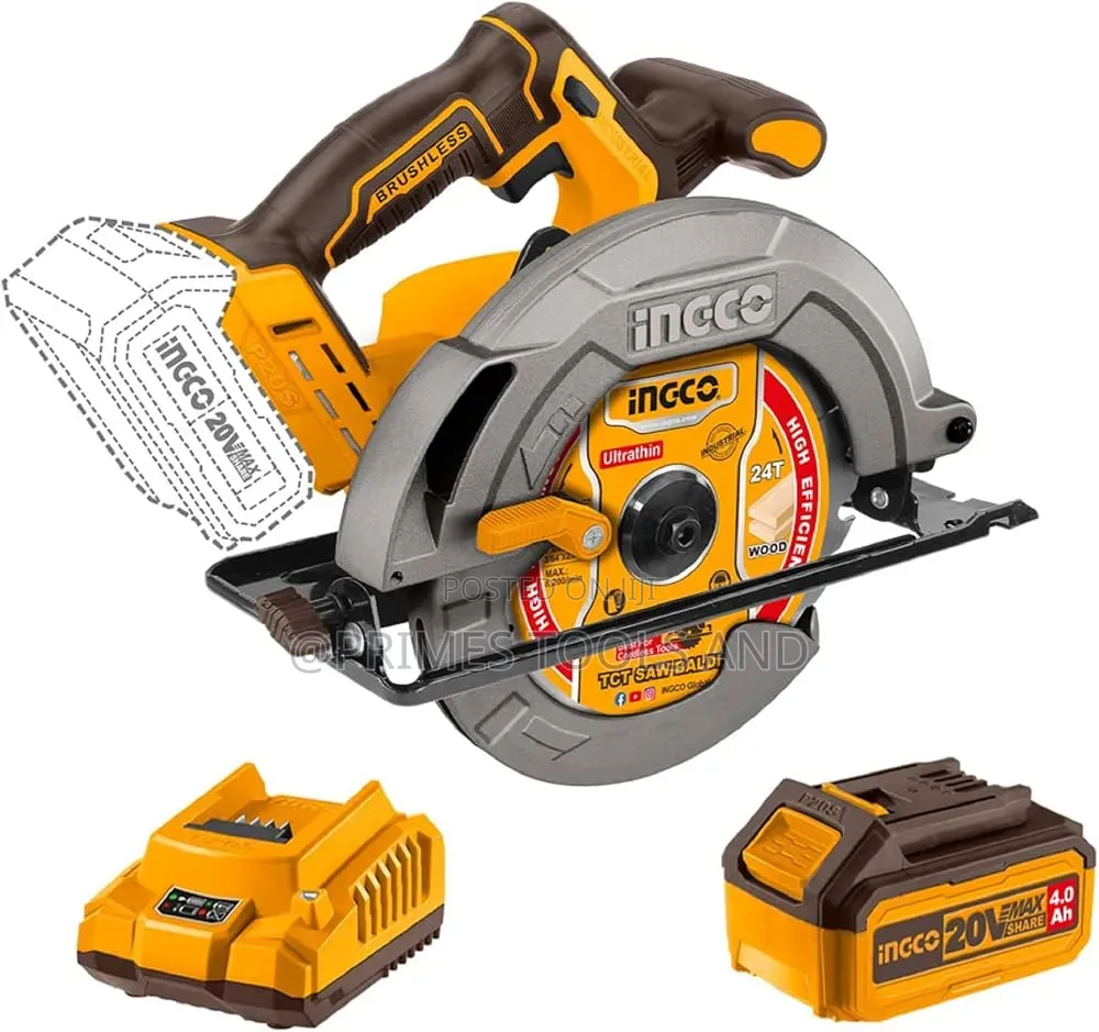 Ingco 20v Brushless Cordless Circular Saw |