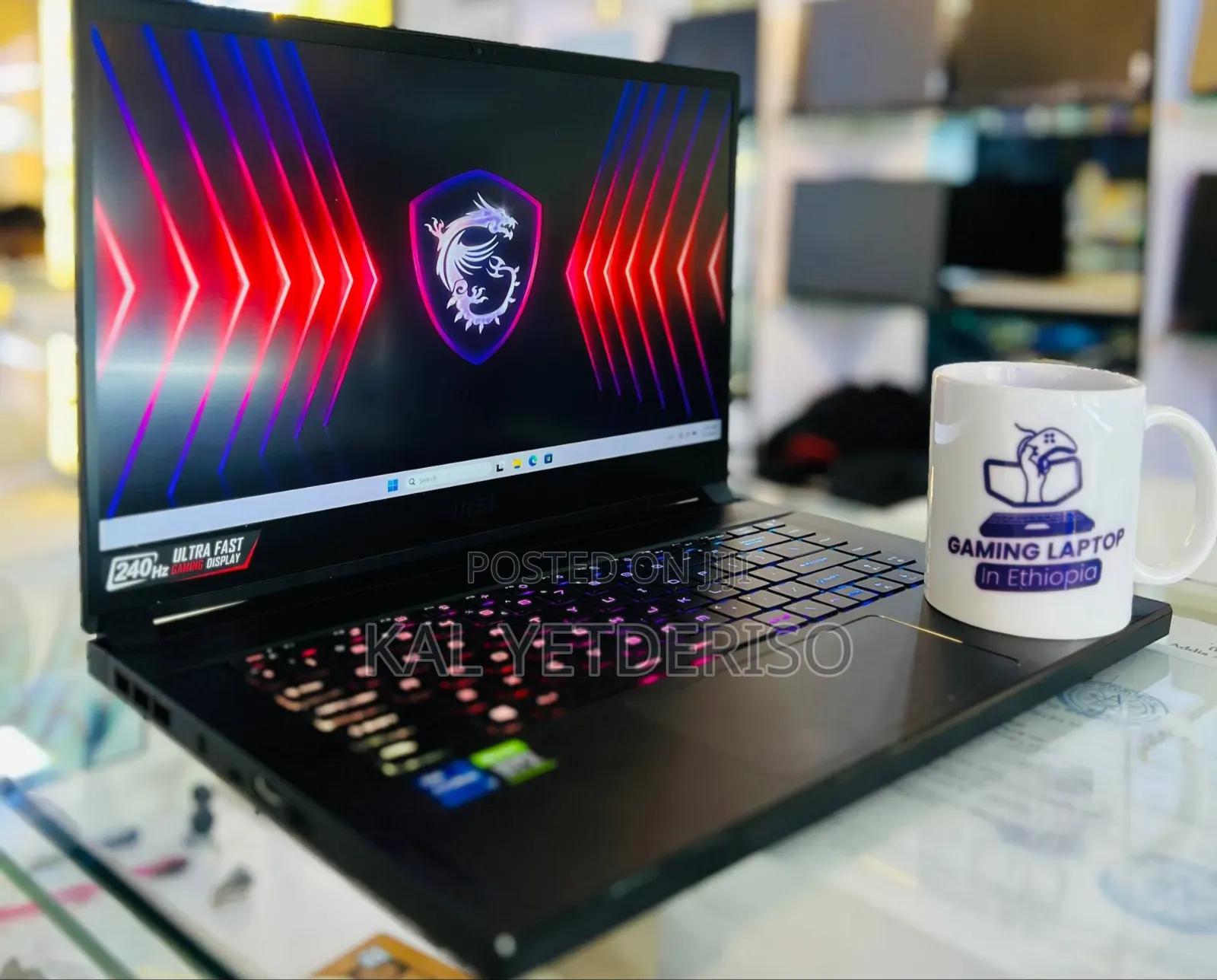 New Laptop MSI 16GB Intel Core i7 SSD 512GB