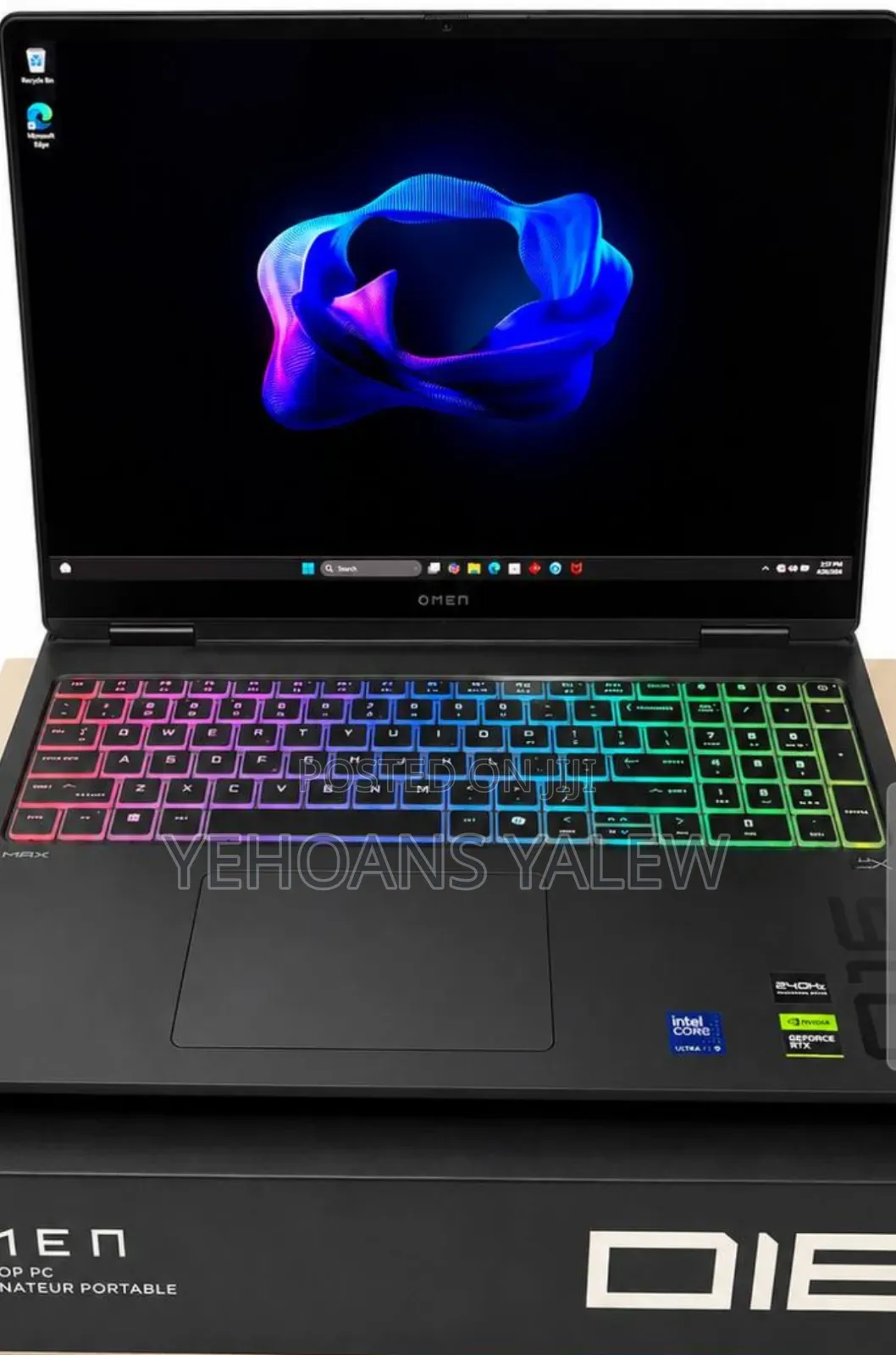 New Laptop HP Omen 16 32GB Intel Core Ultra 9 SSD 2T