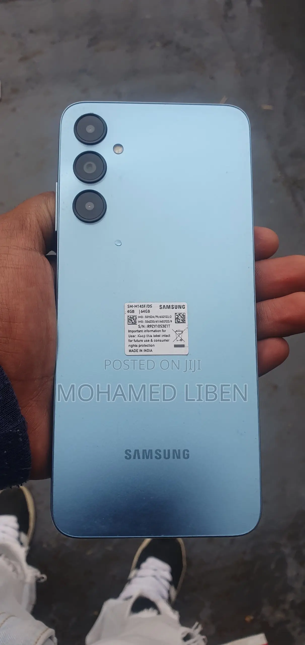 New Samsung Galaxy M14 64 GB Blue