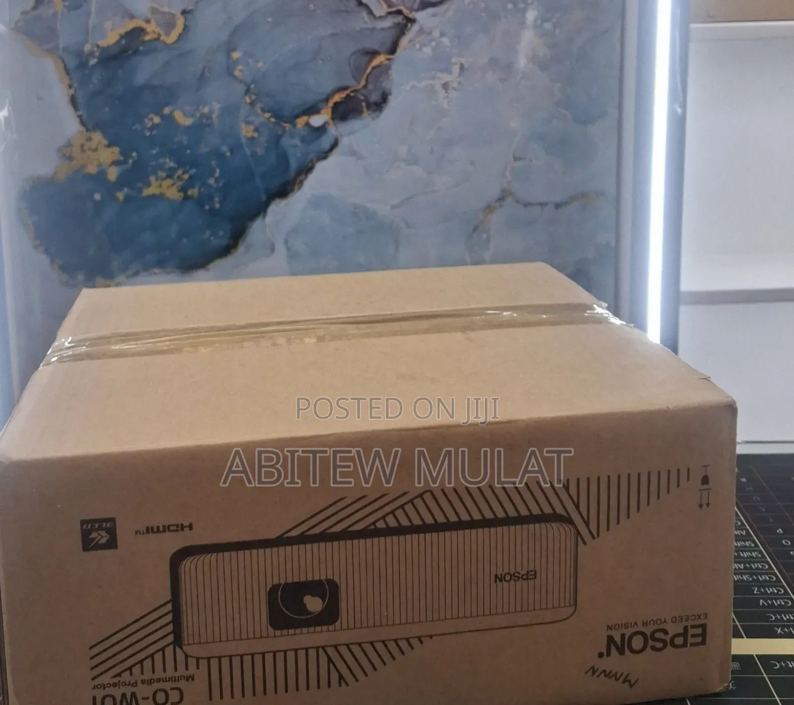 Brand New Packed With Cartoon Epson Projector Model : Co-w01