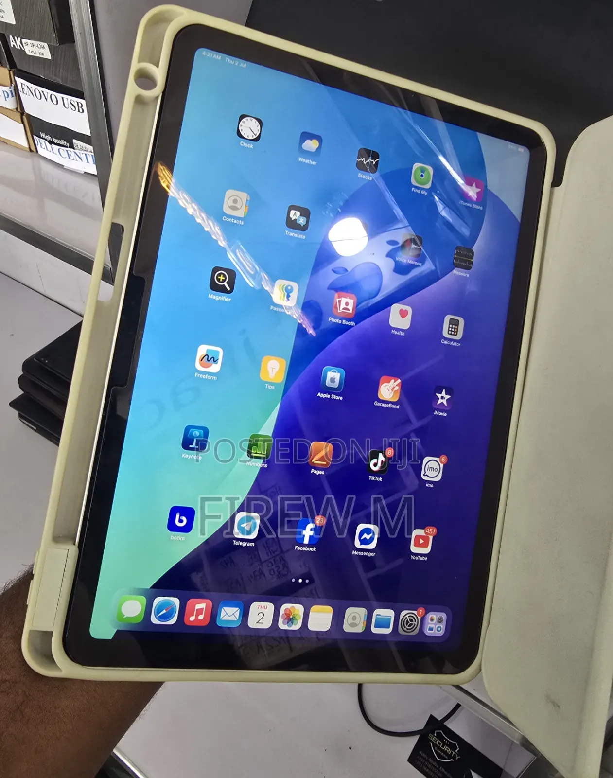 New Apple iPad Air 11 (2024) 128 GB White