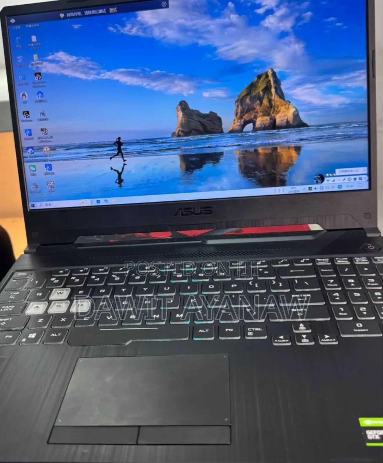 New Laptop Asus TUF Gaming A15 16GB AMD Ryzen 7 SSD 1T