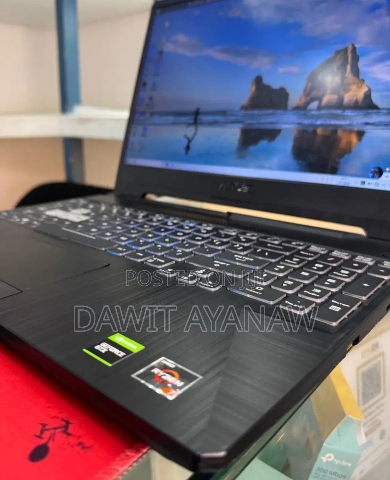 New Laptop Asus TUF Gaming A15 16GB AMD Ryzen 7 SSD 1T