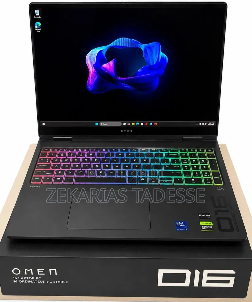 New Laptop HP Omen 16 32GB Intel Core Ultra 9 SSD 2T