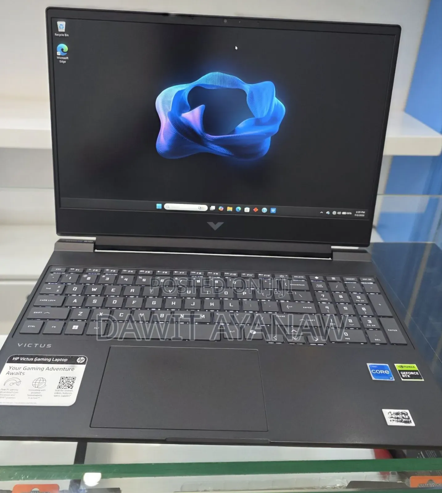 New Laptop HP Victus 15 16GB Intel Core i5 SSD 512GB