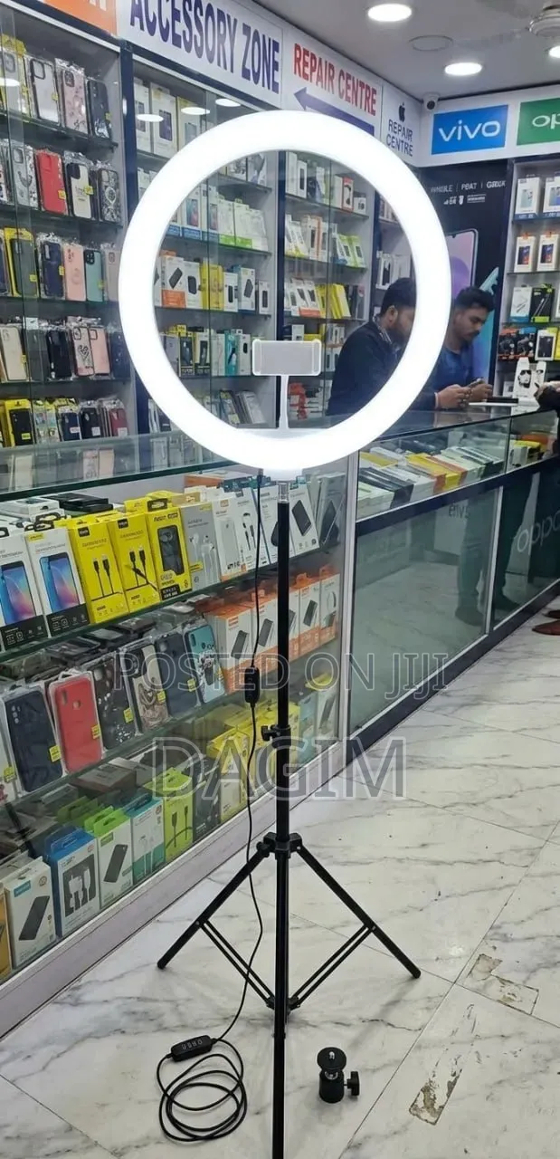 14 Inch Ring Light With Tripod Stand