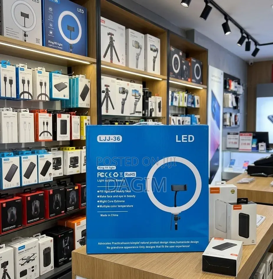 14 Inch Ring Light With Tripod Stand