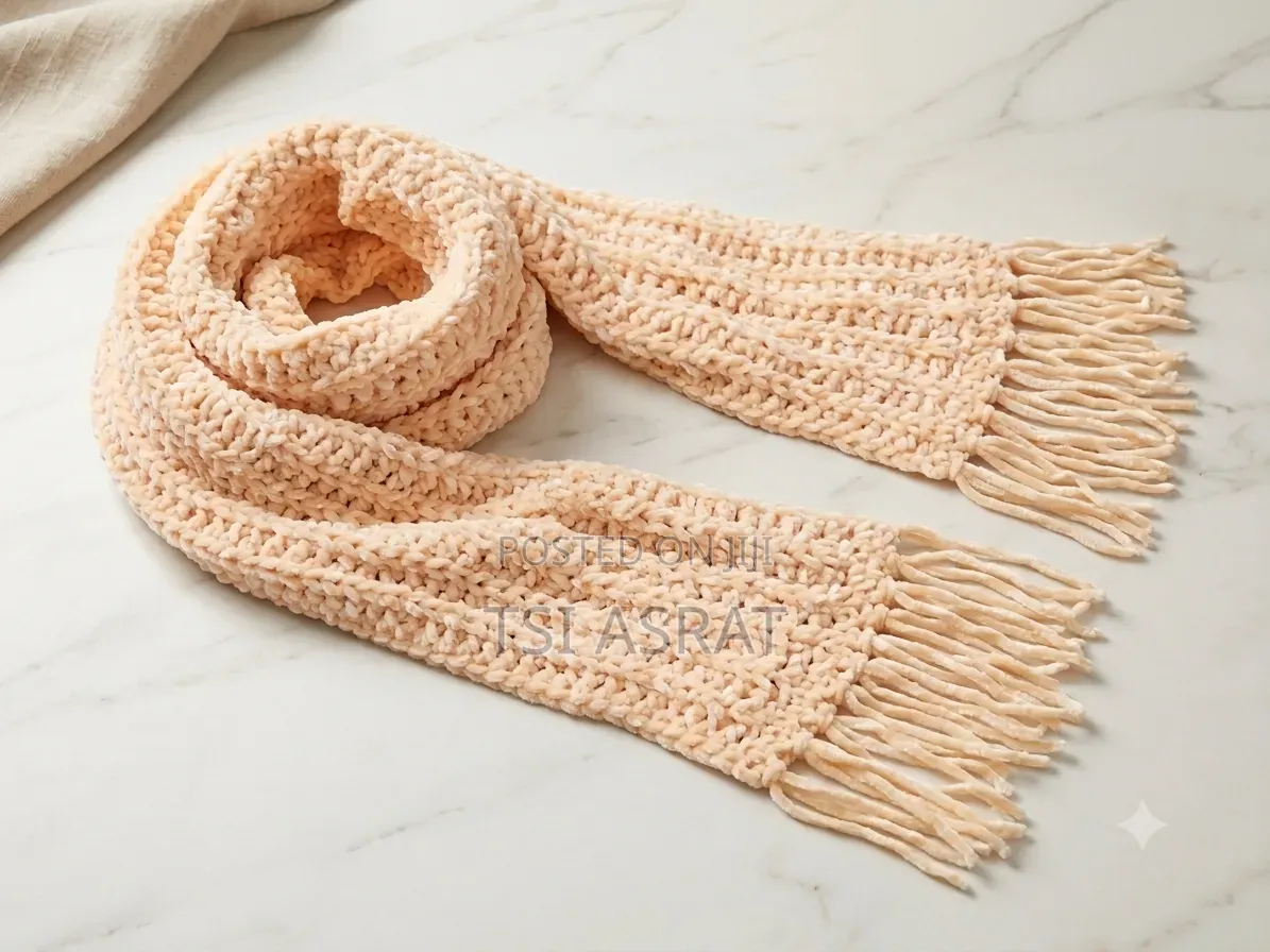 Beautiful Velvet Scarf From Enkusera