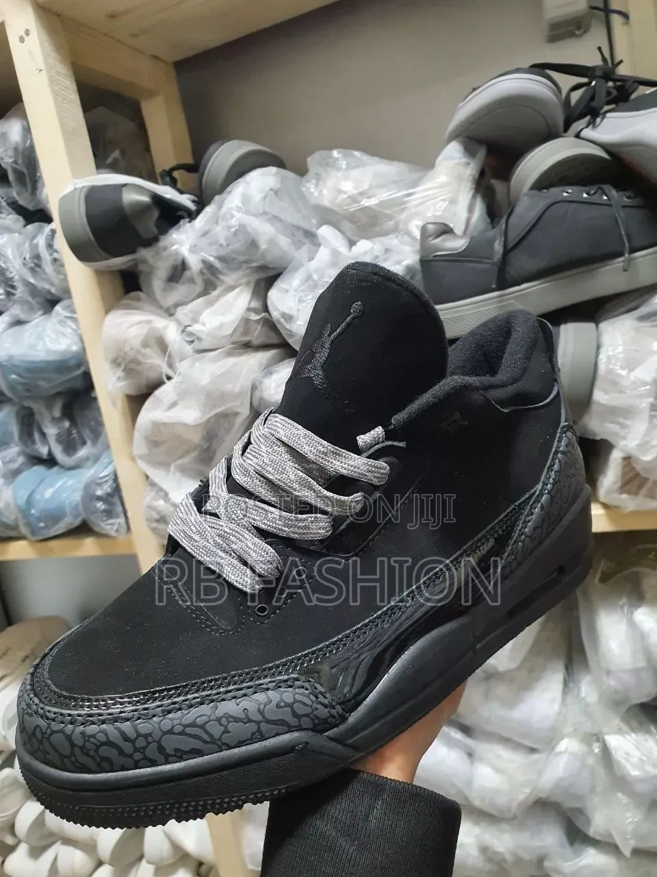 Original Jordan Casual Sneakers for Men | Black, White Brown