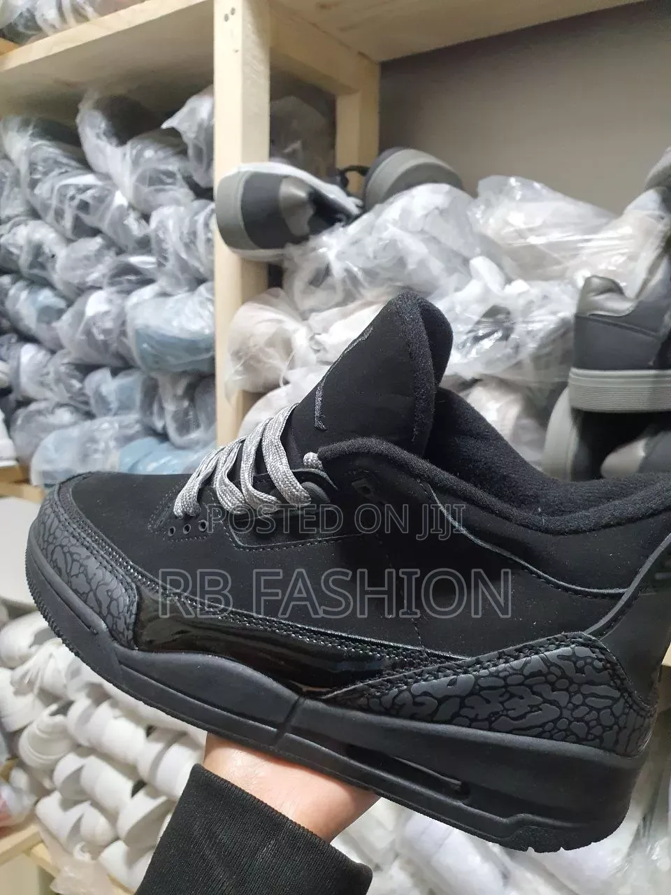 Original Jordan Casual Sneakers for Men | Black, White Brown
