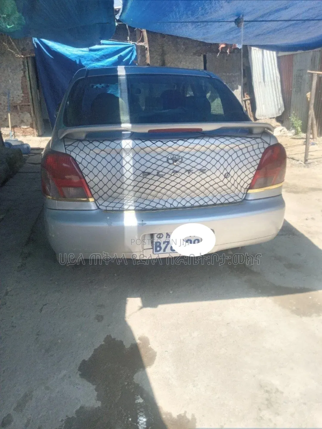 Toyota Platz 2002 Silver