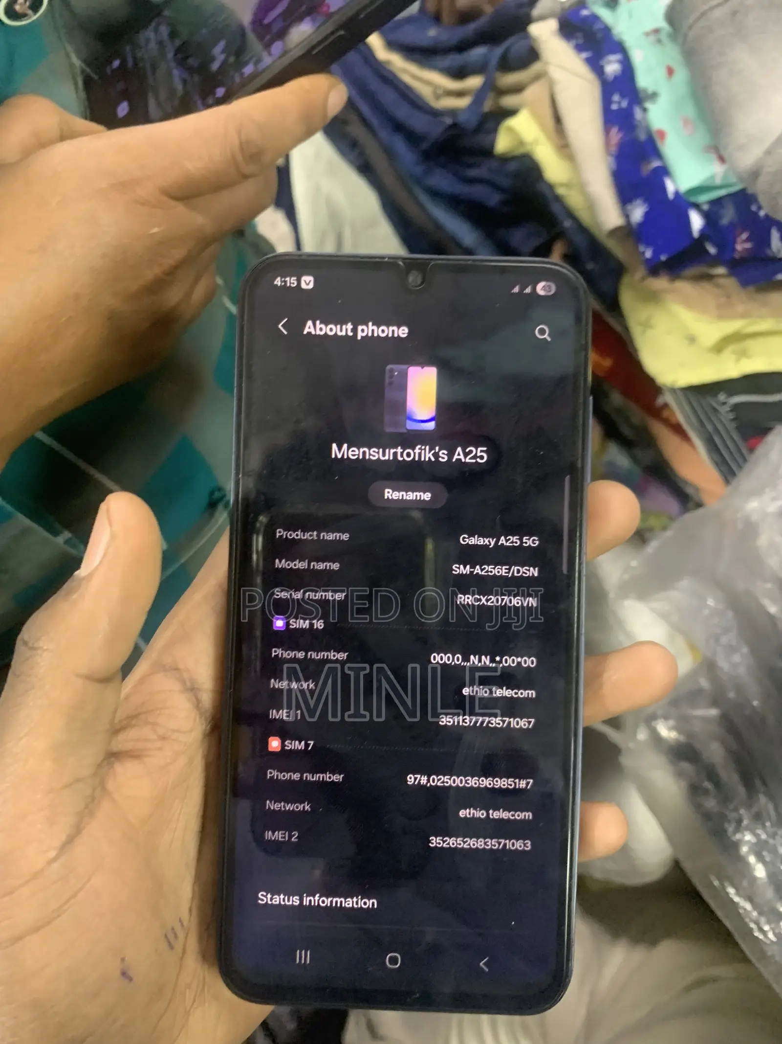 Samsung Galaxy A25 128 GB Blue
