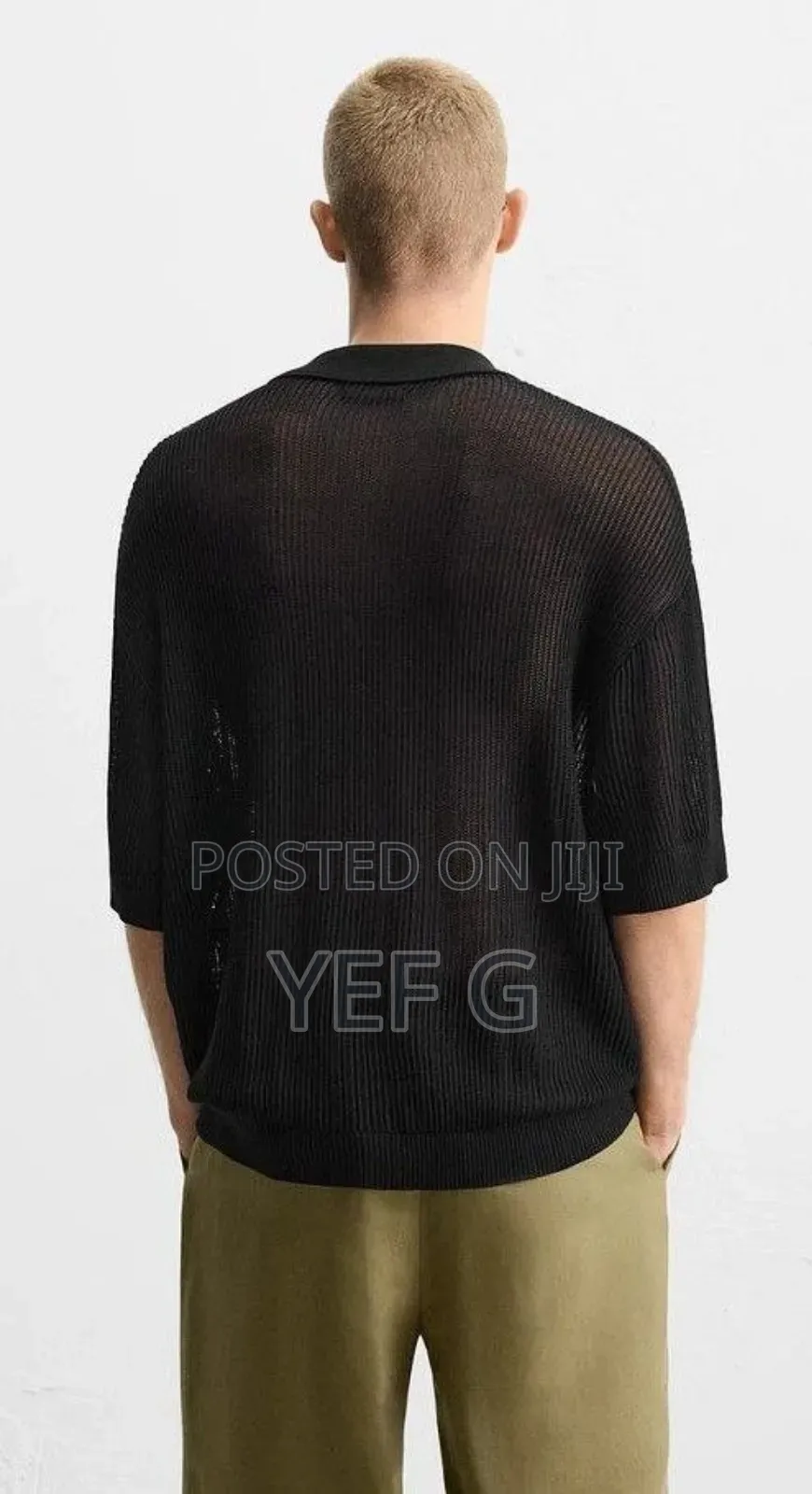 Open Knit Shirt From Zara