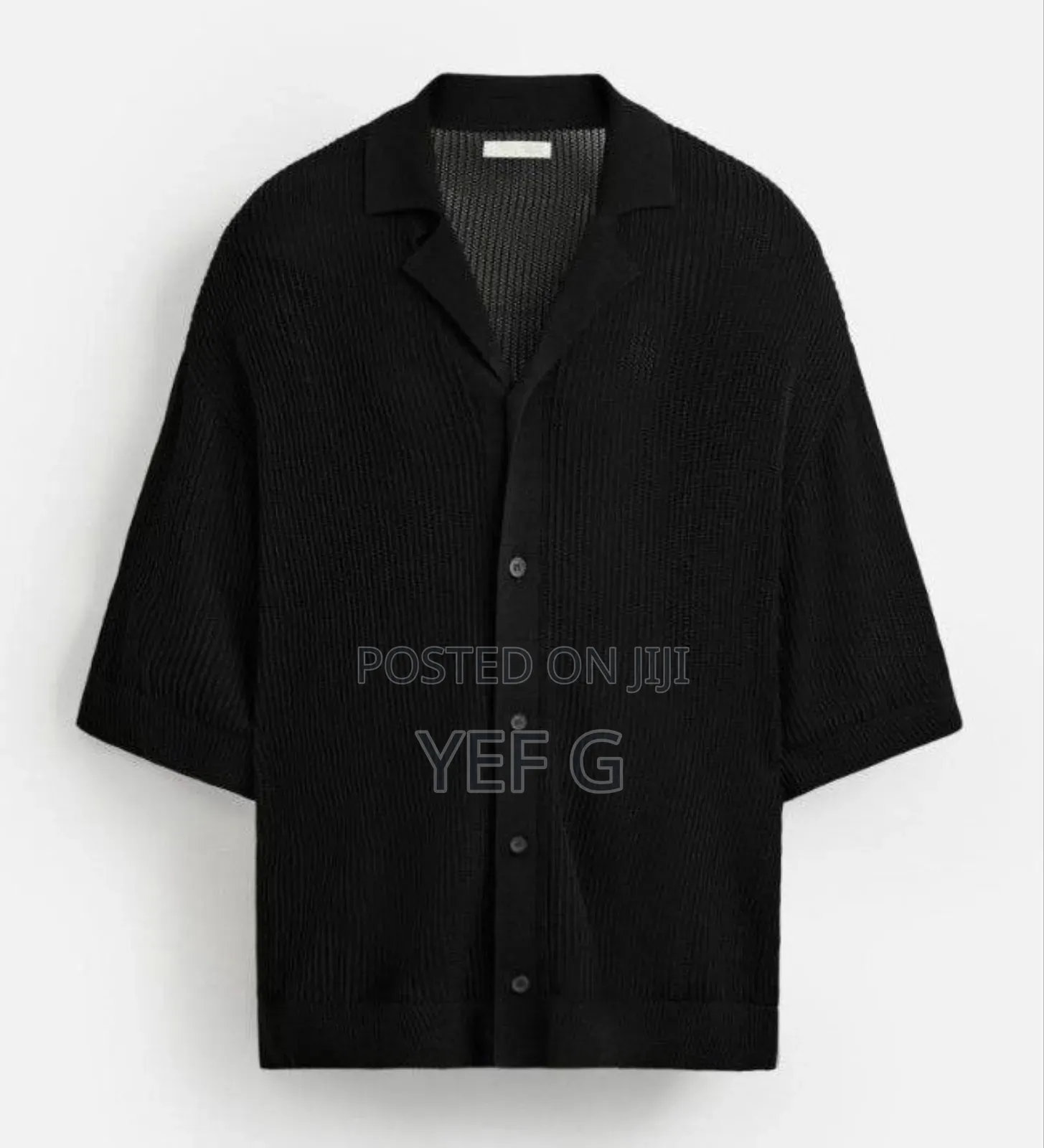 Open Knit Shirt From Zara
