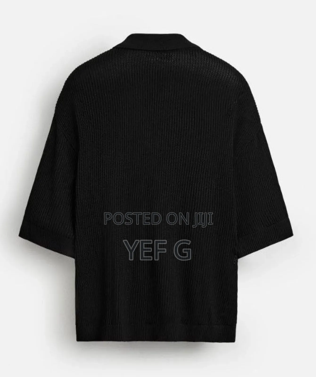 Open Knit Shirt From Zara