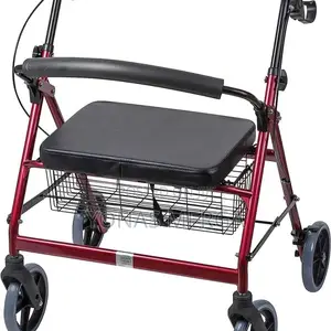 Walker/Rollator Weighs 7.5kg Supports Up to a 150 Kg Weight Capacity.
