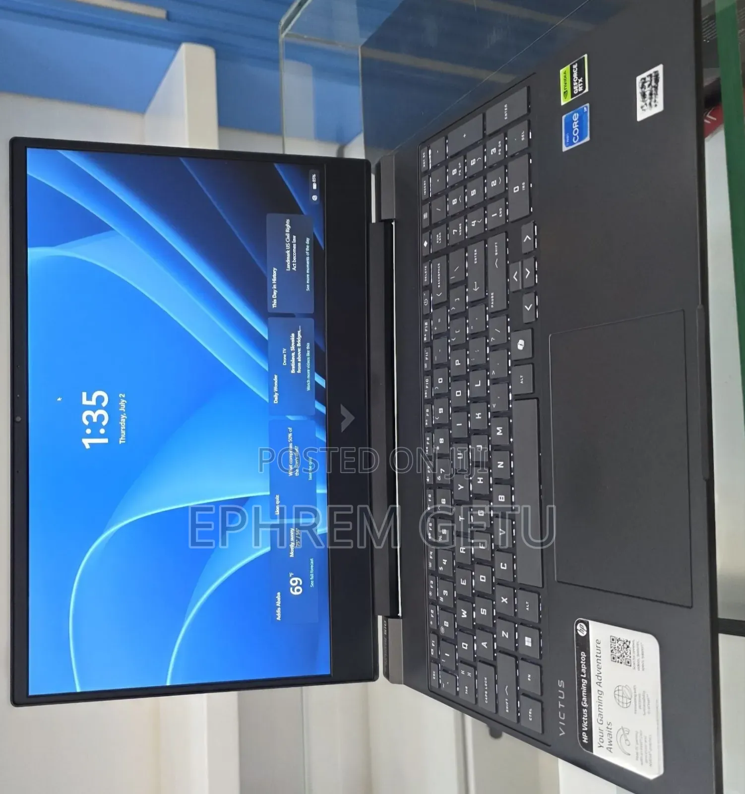 New Laptop HP Victus 16 16GB Intel Core i5 SSD 512GB