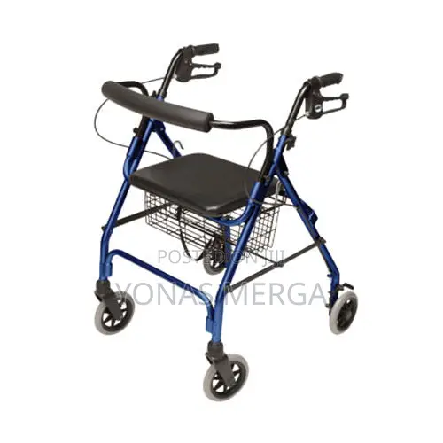 Walking Rollator韭亞slope, or Parking the Rollator Securely