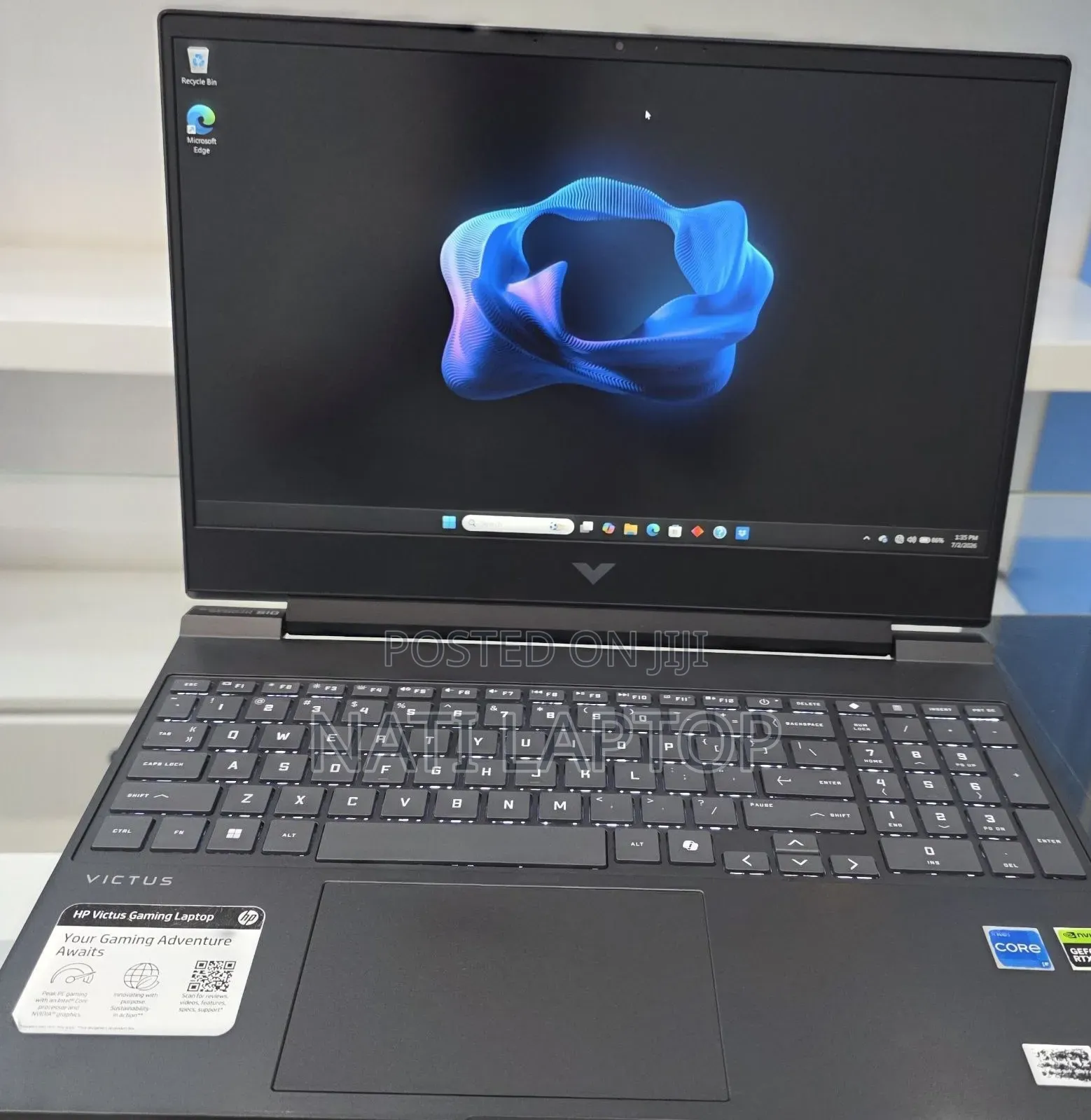 New Laptop HP Victus 15 16GB Intel Core i5 SSD 512GB