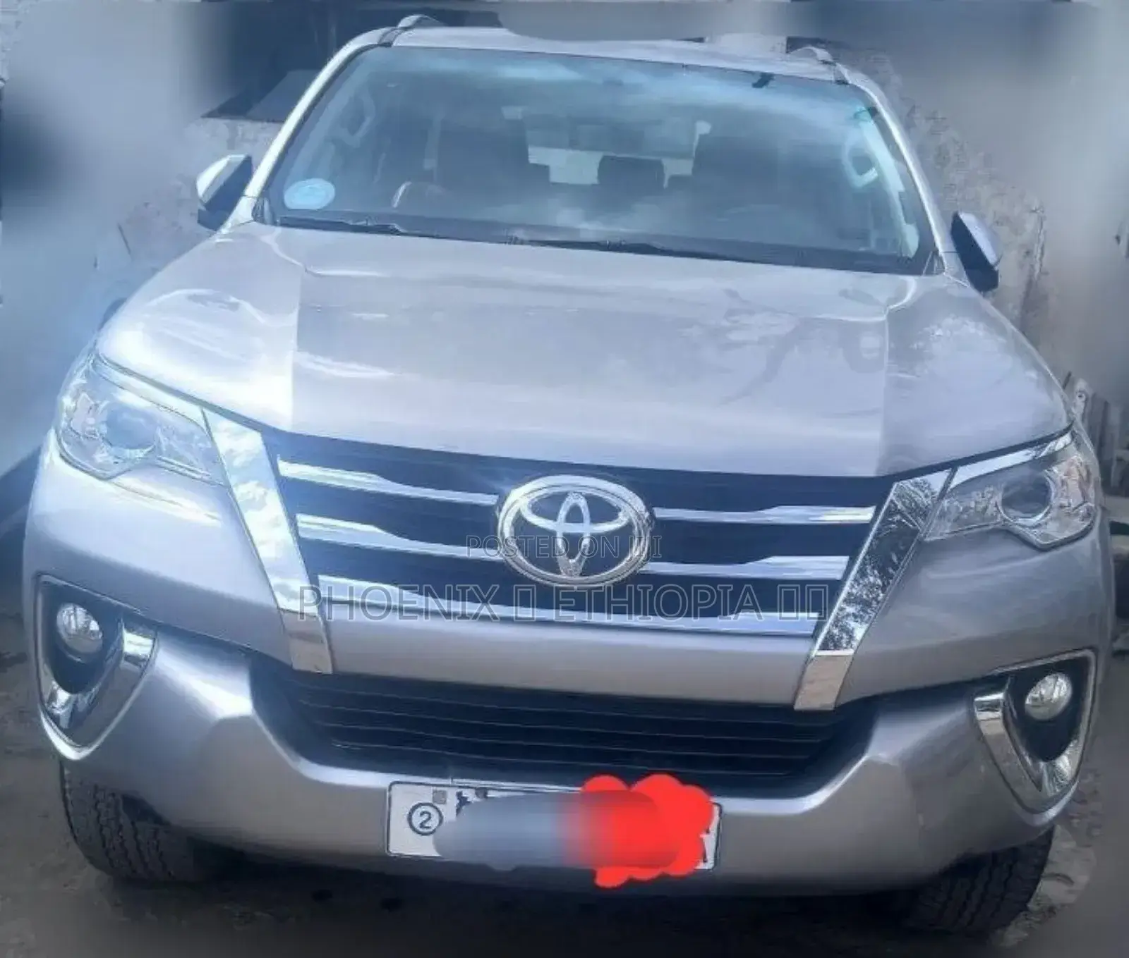 Toyota Fortuner 2019 Silver
