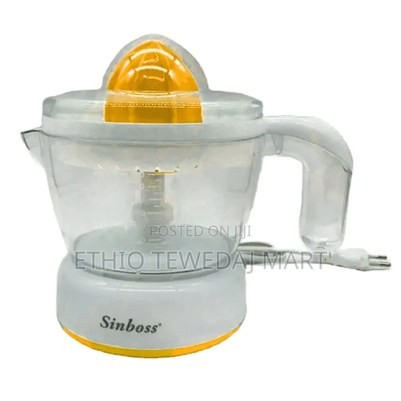 Sinboss Citrus Juicer 0.7l Sinbos Citrus Juicer የብርቱካን መጭመቂያ