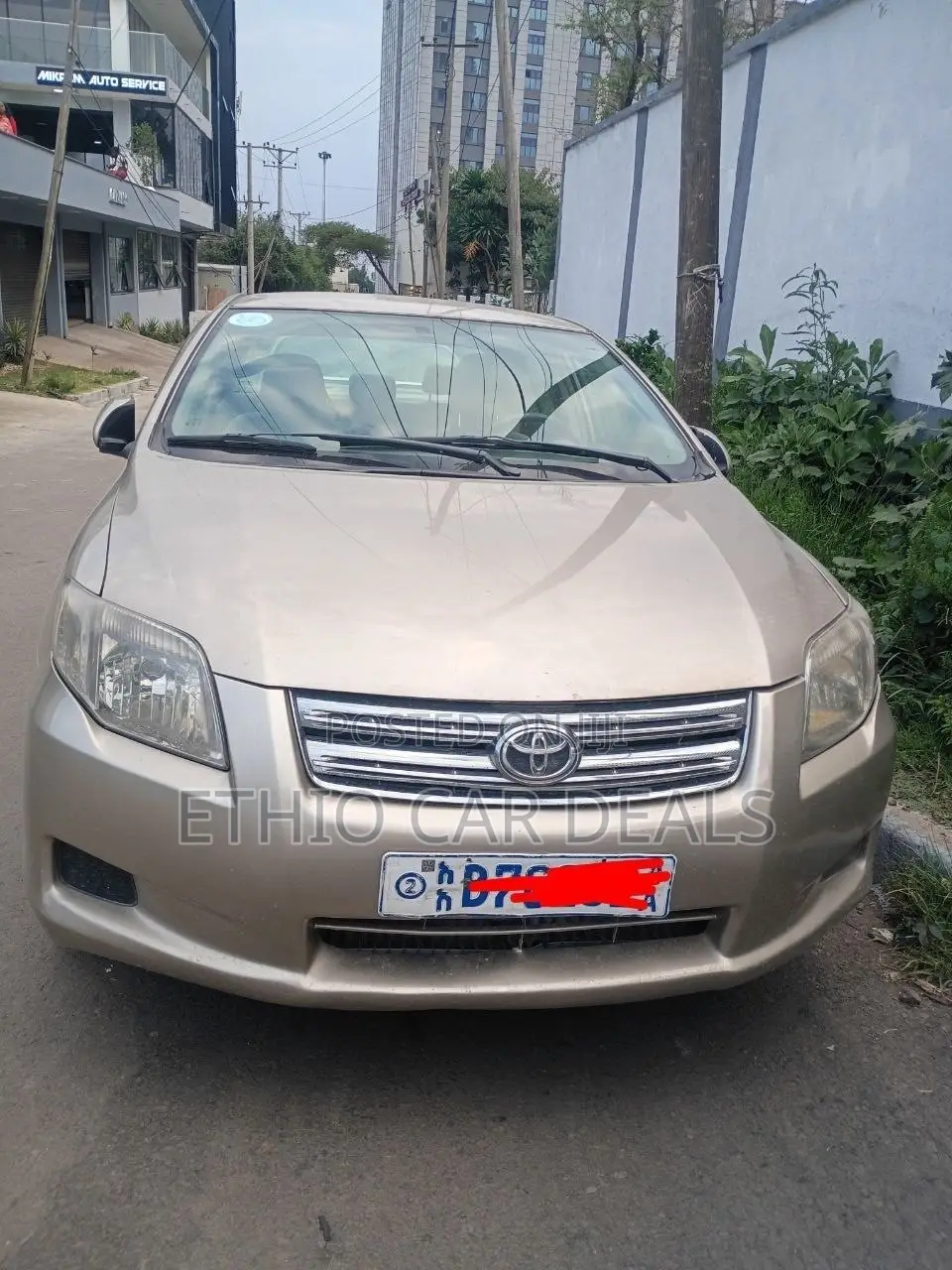 Toyota Axio 2007 Silver