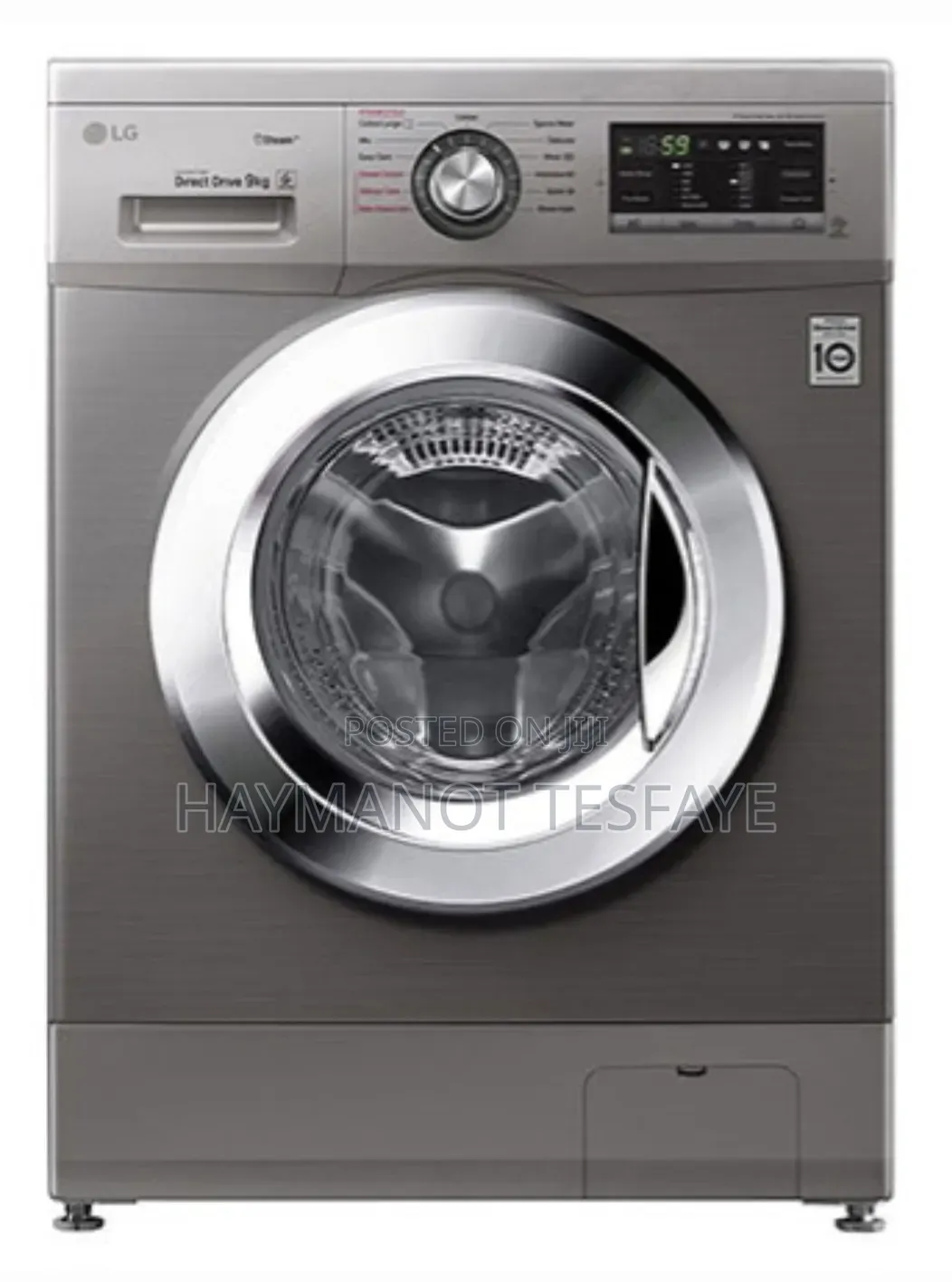 Lg 9kg Full Automatic Front-load Washing Machine