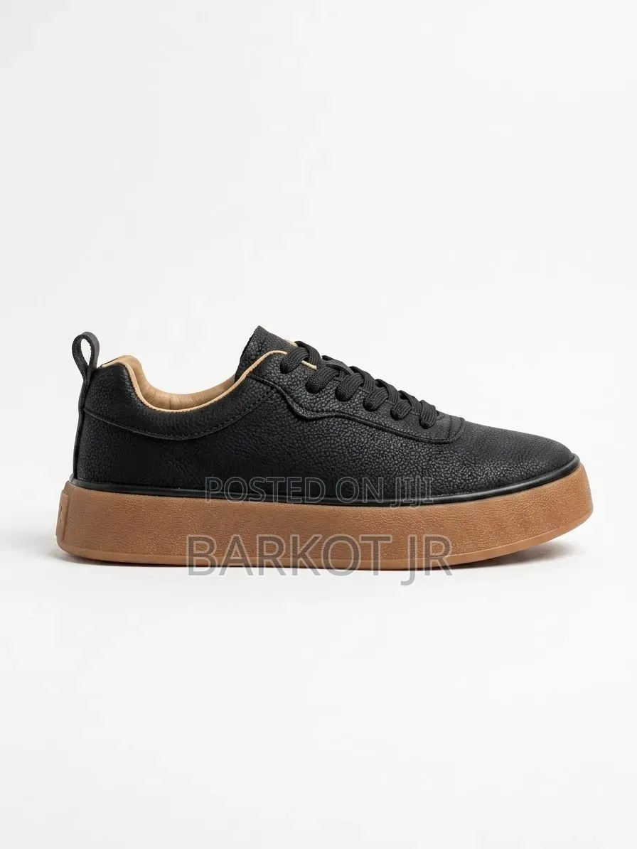 Leather Suede Sneakers Shoes