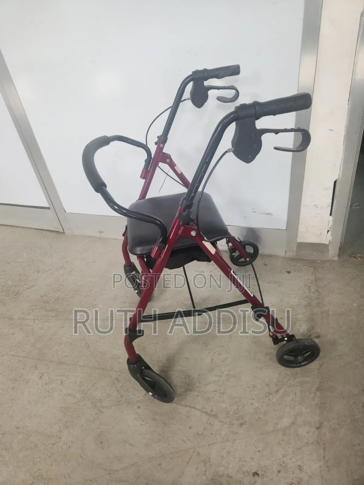 Walker 
Days Four Wheeled Rollator Walker - Felgains Walking Frame