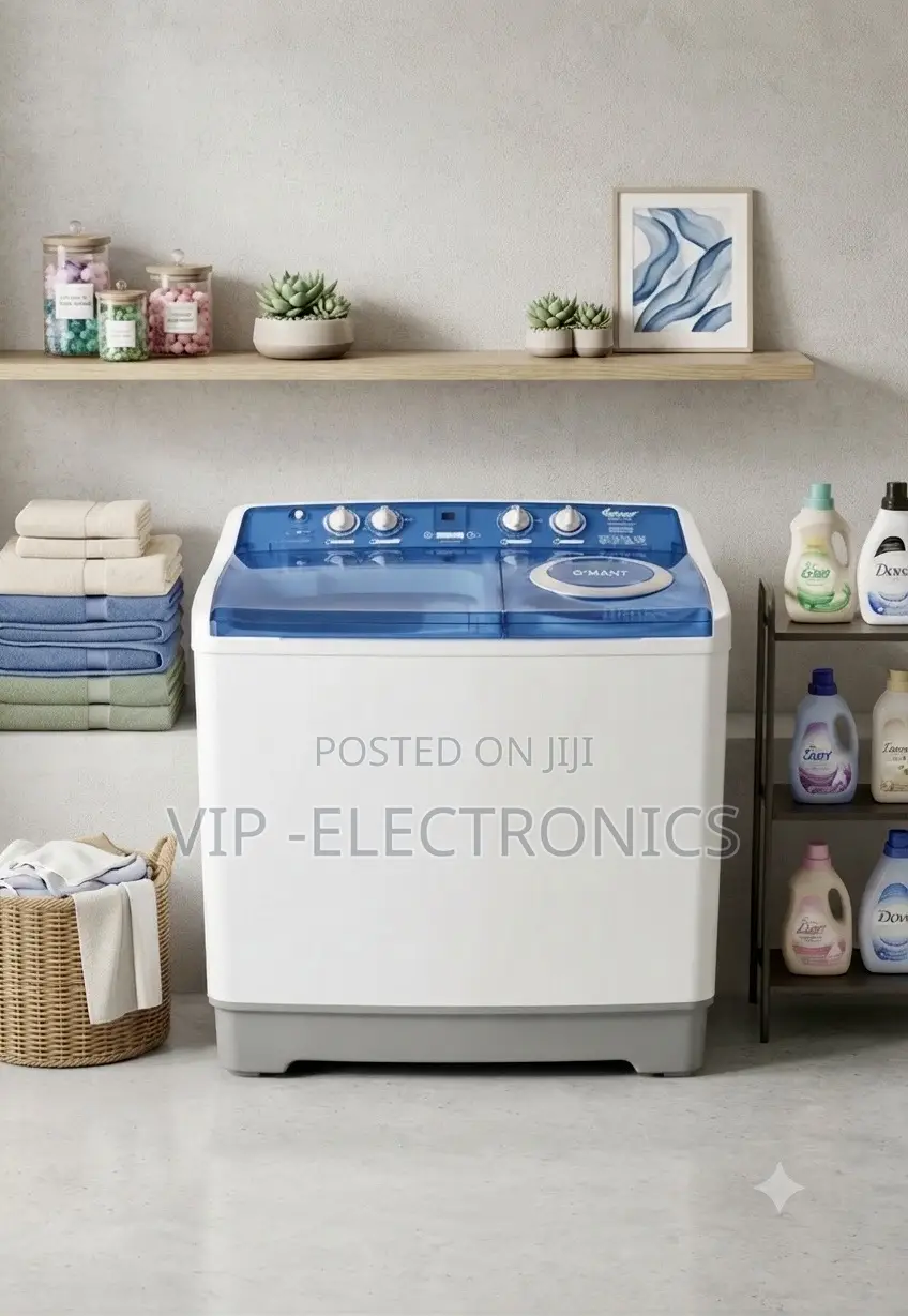 Smart Washing Machine 16kg– Twin Tub Washer With Large Capacity
