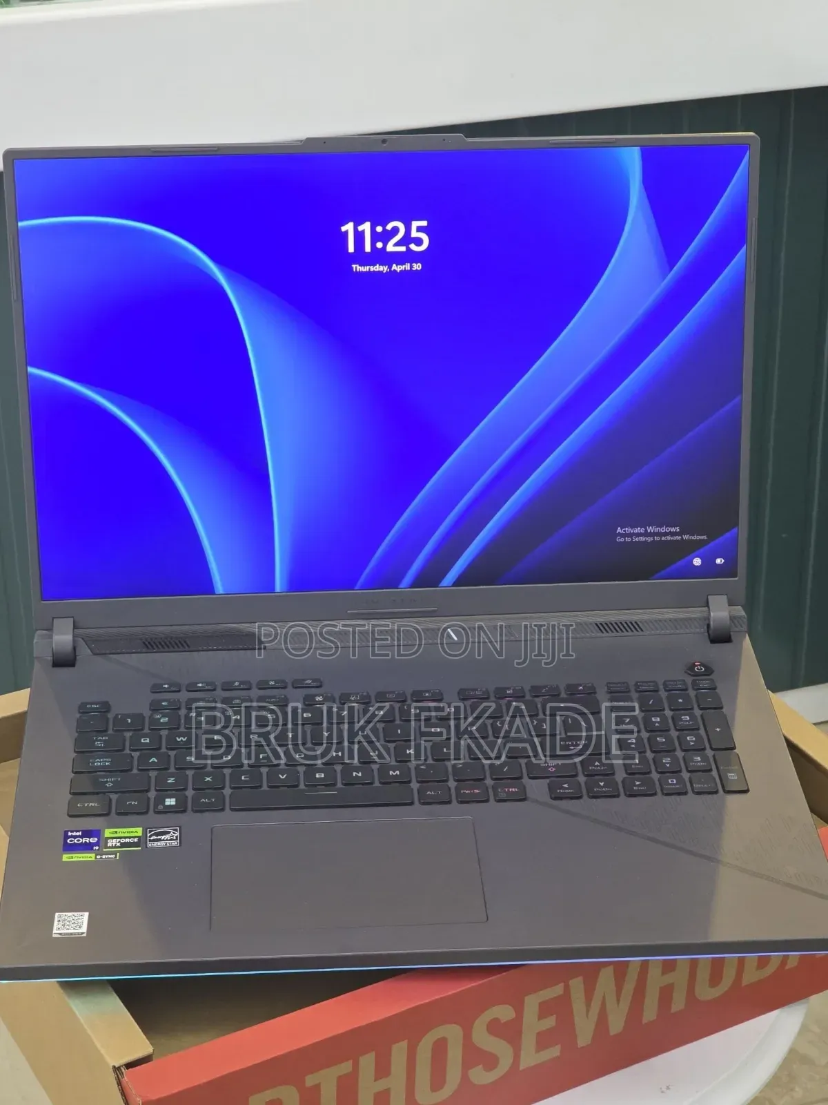 New Laptop Asus ROG Strix G18 16GB Intel Core i9 SSD 1T
