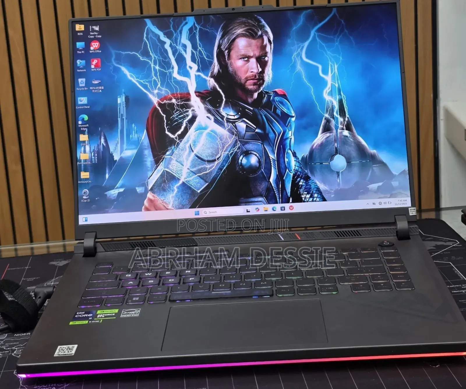 New Laptop Asus 16GB Intel Core i9 SSD 1T