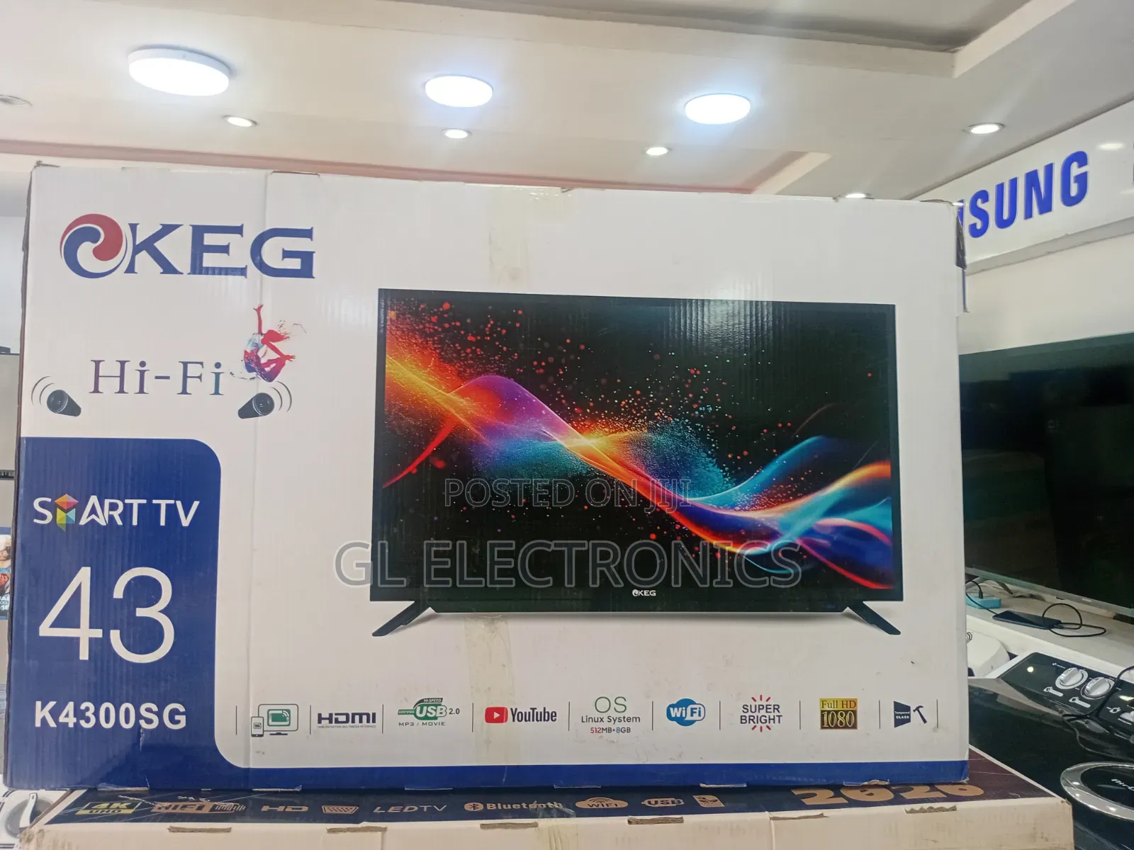 Keg Tv Smart Double Screen