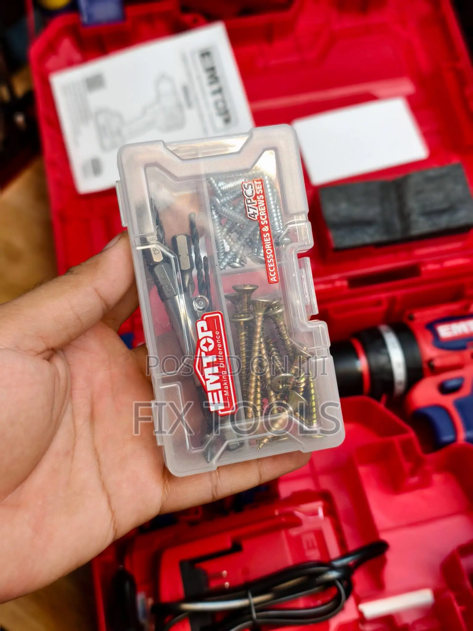 Emtop 20 Volt Charger Drill