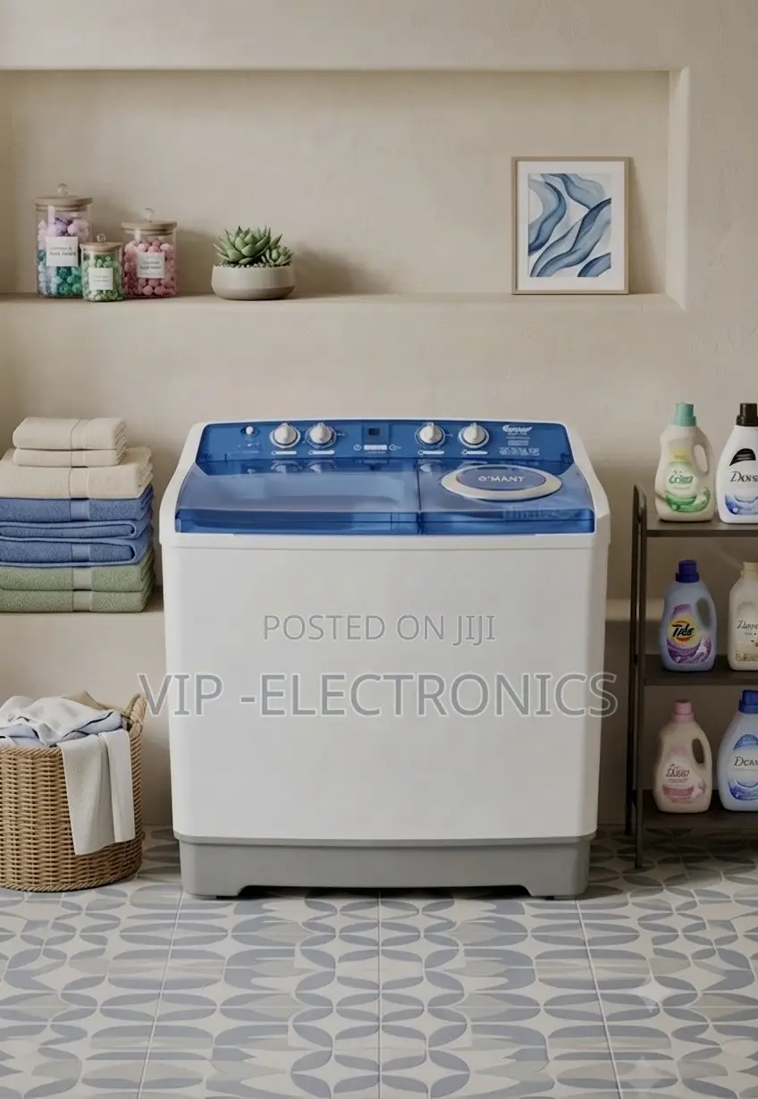 Smart Washing Machine 16kg Semi-Automatic