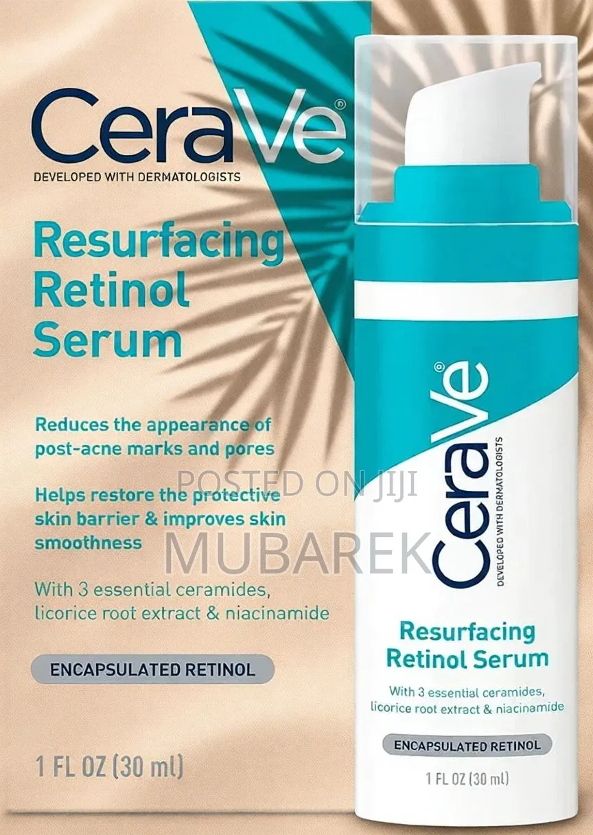 Cerave Retinol Serum With Niacinamide Licorice Root Extract