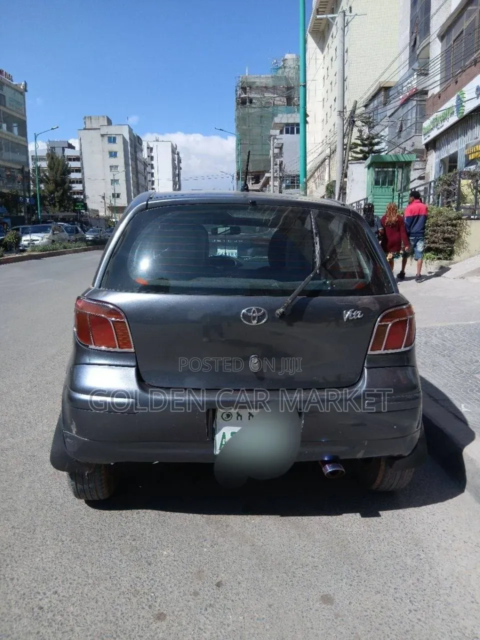 Toyota Vitz 2003 Black