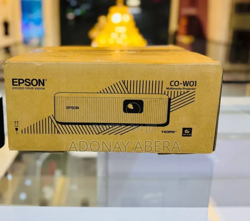 Brand New Epson Projector Co-W01
With Remote and Manual