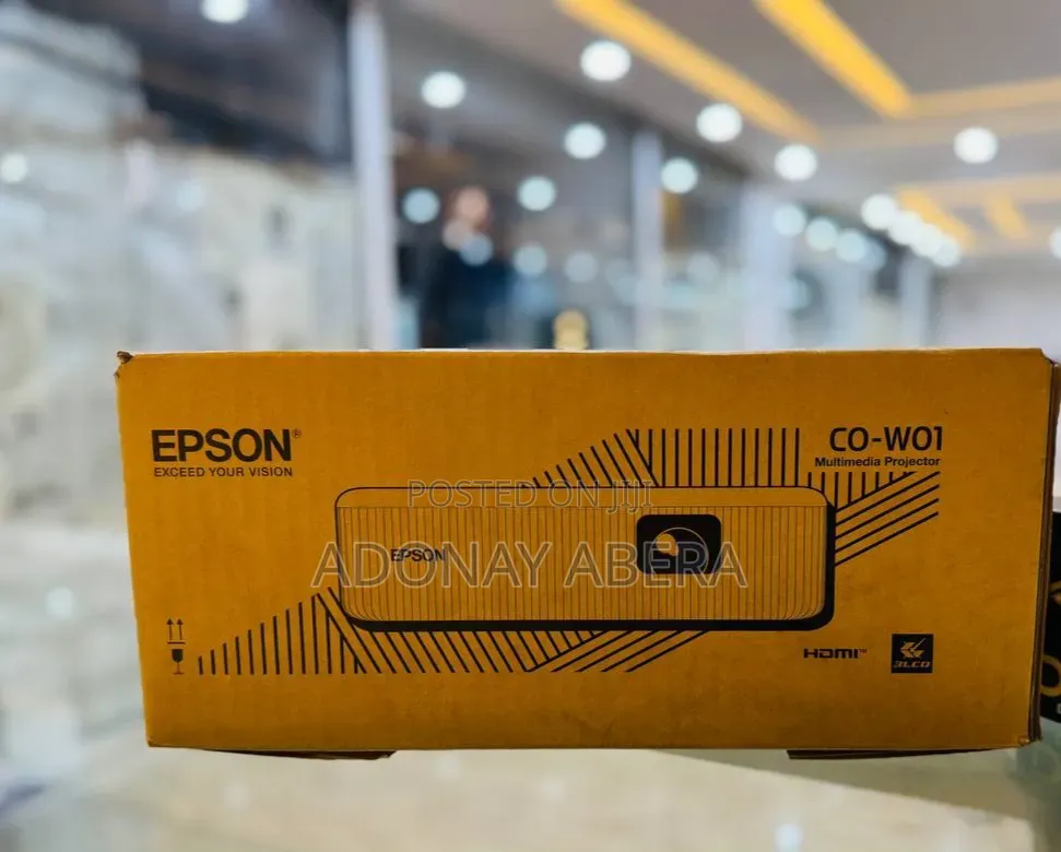 Brand New Epson Projector Co-W01
With Remote and Manual