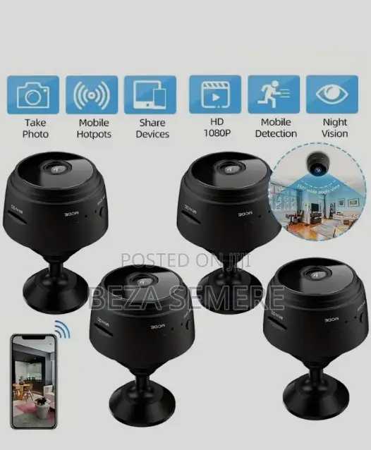 Micro Nanny Cam Hidden Desk Security Video Recorder
